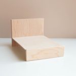 Double bed with mattress