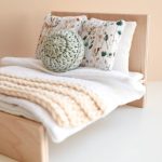 Double bed with mattress