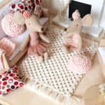 Nagy makramé szőnyeg