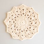 Large crochet rug