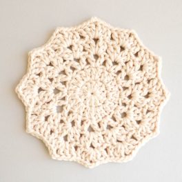Large crochet rug