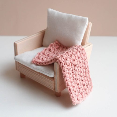Small crochet blanket
