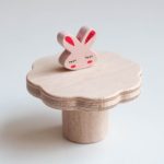 Flower shaped bedside table