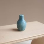 Ceramic vase - blue