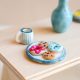 Polymer clay pastries package