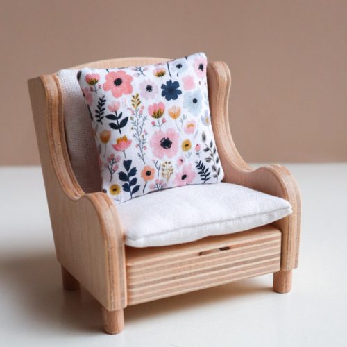 Pillow - light rose floral