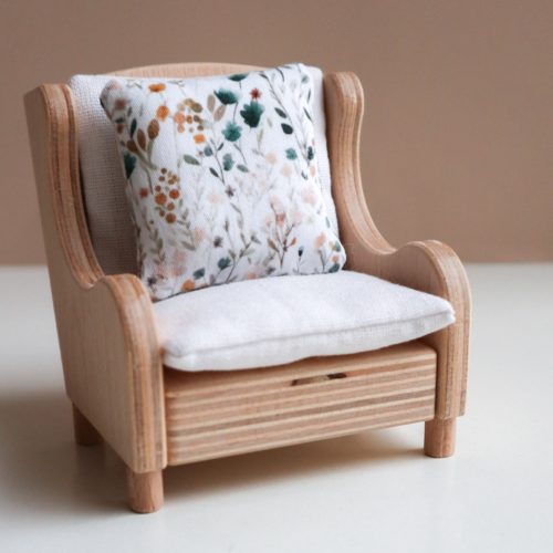 Pillow - green floral