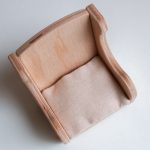 Seat cushion for armchair - beige