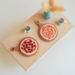 Polymer clay pizza