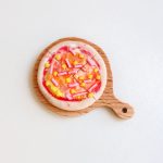Polymer clay pizza