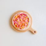 Polymer clay pizza