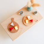 Polymer clay cheese package