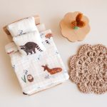 Spring badger bedding set for children's bed