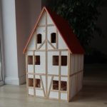 Kinyitható, Észak európai stílusú babaház