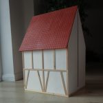 Kinyitható, Észak európai stílusú babaház