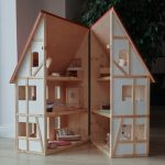 Kinyitható, Észak európai stílusú babaház