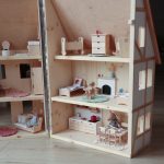 Kinyitható, Észak európai stílusú babaház