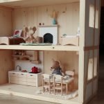 Kinyitható, Észak európai stílusú babaház