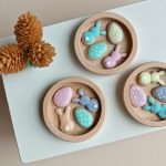 Easter polymer clay cookies