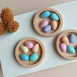 Polymer clay easter eggs