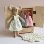 Dress for dolls - tiny floral